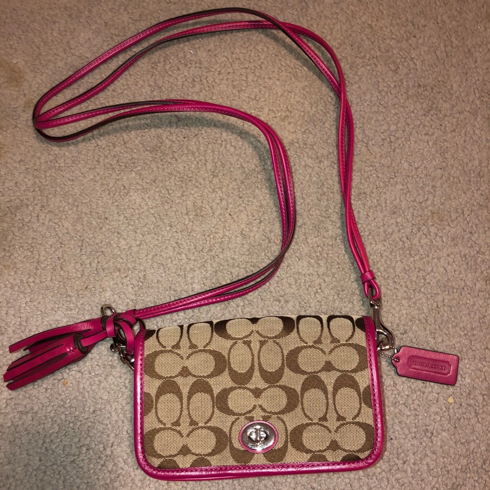 Coach cross body -only used once. Accepting offers
